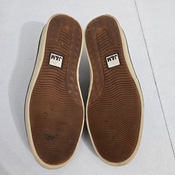 Johnston & Murphy Mens McGuffey Brown Woven Slip-On Shoes Sz 8.5M Leather Preppy main image 4